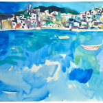 Oskar Koller, Am Meer