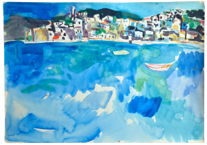 Oskar Koller, Am Meer